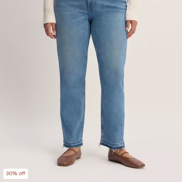 Everlane The Original Cheeky® Jean - Size 26 Crop - Picture 5 of 6